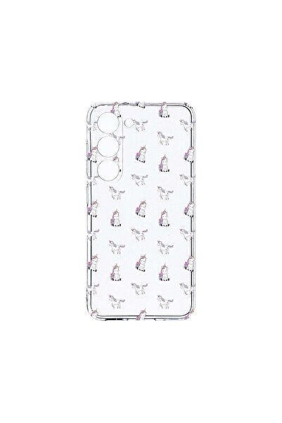 bestcase Διαφανής Θήκη Σιλικόνης 2MM, Συμβατή με Samsung Galaxy S23, Σχέδιο Μ...