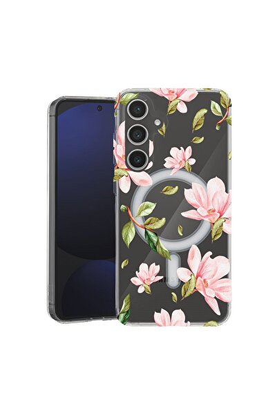 bestcase Θήκη για Samsung Galaxy S24 FE, MagSafe Αντικραδασμική, Συλλογή Λουλ...
