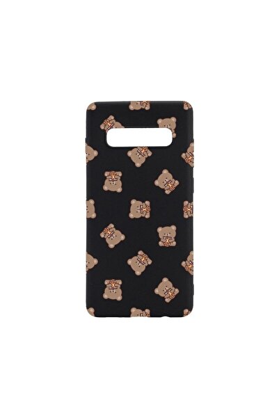 bestcase Λεπτή Θήκη Σιλικόνης 0.8MM, Συμβατή με Samsung Galaxy S10, Σχέδιο Αρ...