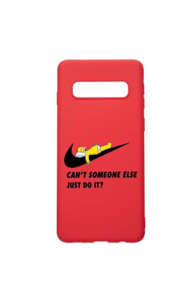 bestcase Θήκη σιλικόνης συμβατή με Samsung Galaxy S10 Plus, Σίμπσον - Απλά Κά...