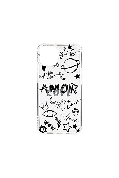 bestcase Αντικραδασμική Θήκη 1.5MM, Συμβατή με Apple iPhone 13 Mini, Goth Lov...