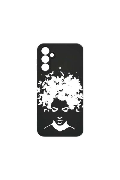 bestcase Λεπτή Θήκη Σιλικόνης 0.8MM, Συμβατή με Samsung Galaxy A54 5G, Woman ...