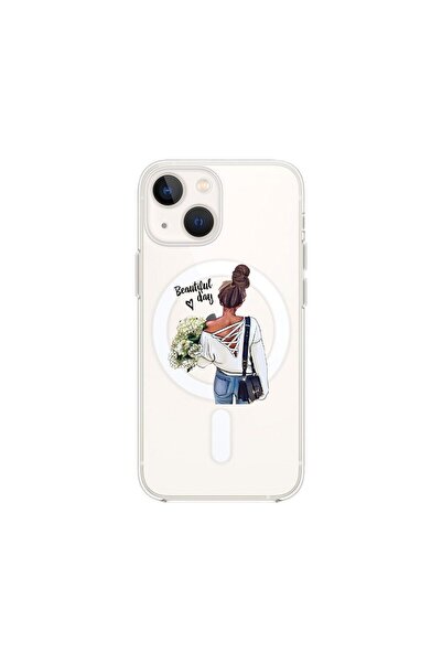 bestcase Θήκη MagSafe Αντικραδασμική, συμβατή με Apple iPhone 15, Όμορφη Ημέρ...