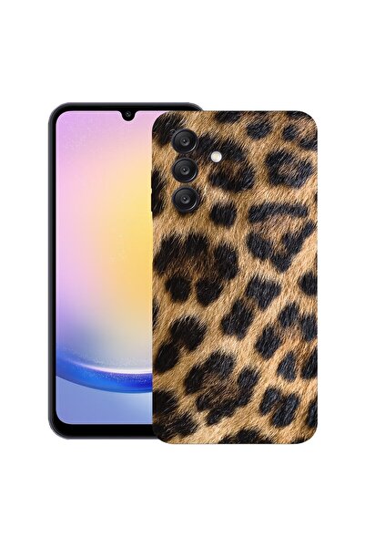 bestcase Θήκη για Samsung Galaxy A36, Σχέδιο λεοπάρδαλης, Λεπτή σιλικόνη 0.8M...