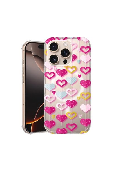 bestcase Θήκη για Apple iPhone 16 Pro, MagSafe Αντικραδασμική, Χαριτωμένα Καρ...