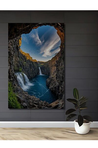 Teona Ahşap Γοητευτικό Ξύλινο Διακοσμητικό Τραπέζι με Θέα στο Κανύον του Κατα...