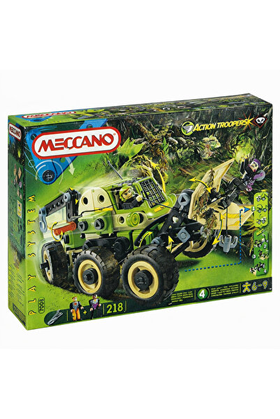 Mecanno ميكانو – نظام اللعب مركبة الإنقاذ والمطاردة في الغابة (Play System Ju...