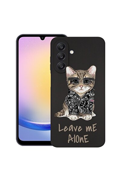 bestcase Θήκη για Samsung Galaxy A56, Γάτα  "Αφήστε με ήσυχο ", Λεπτή σιλικόν...
