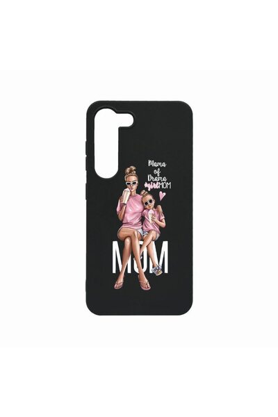 bestcase Θήκη, Συμβατή με Samsung Galaxy S23 Plus, Μαμά Κοριτσιών, Μαμά του Δ...