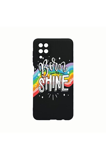 bestcase Θήκη Σιλικόνης, Συμβατή με Samsung Galaxy A12, Born To Shine, Ανθεκτ...