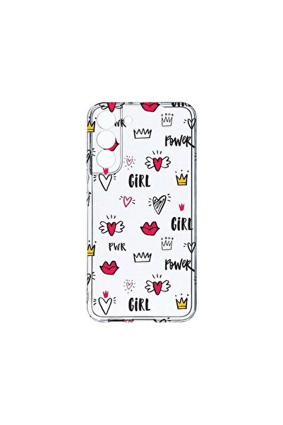 bestcase Διαφανής Θήκη Σιλικόνης 2MM, Συμβατή με Samsung Galaxy S21 FE, Girl ...