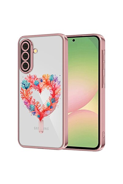 bestcase Πολυτελής Θήκη MagSafe, Συμβατή με Samsung Galaxy S24, Κοραλλί Καρδι...