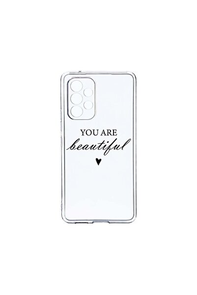 bestcase Διαφανής Θήκη Σιλικόνης 2MM, Συμβατή με Samsung Galaxy A13 4G, Είσαι...