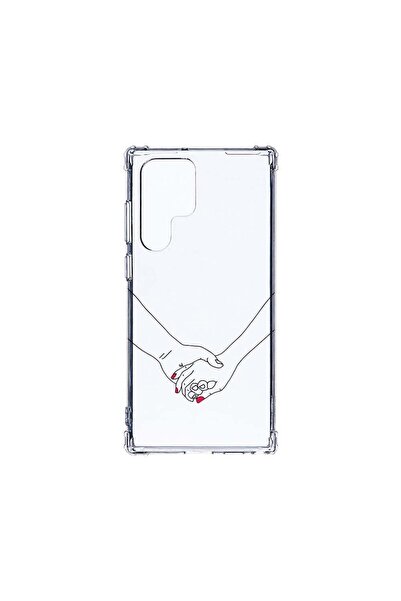bestcase Αντικραδασμική Θήκη 1.5MM, Συμβατή με Samsung Galaxy S22 Ultra, Love...