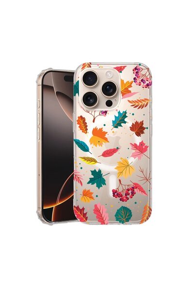 bestcase ¬Æ Husa pentru Apple iPhone 16 Pro, MagSafe Anti Shock, Autumn Color...