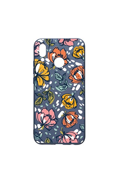 bestcase Husa Silicon Compatibila Cu Samsung Galaxy A20, Flowers - Pastel Col...