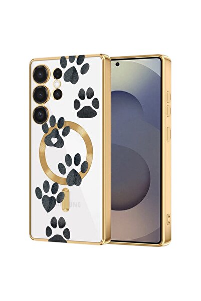 bestcase Πολυτελής Θήκη MagSafe, Συμβατή με Samsung Galaxy S24 Ultra, Αποτυπώ...