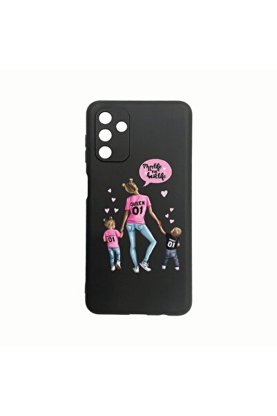 bestcase Θήκη Σιλικόνης, Συμβατή με Samsung Galaxy A04s, Σχέδιο Μαμά Με Αγόρι...