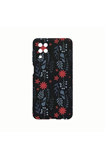 bestcase Θήκη Σιλικόνης, Συμβατή με Samsung Galaxy A12, Σχέδιο Λουλουδιών, Αν...