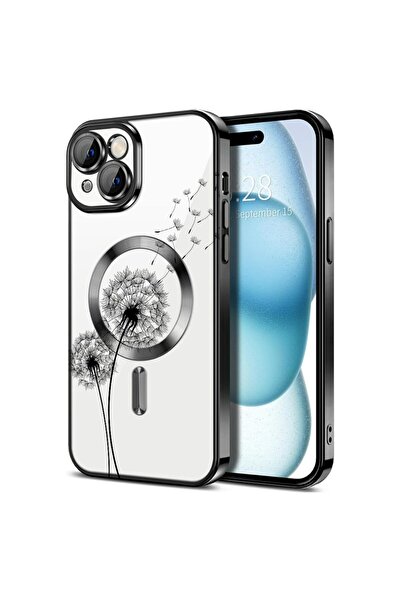 bestcase Πολυτελής Θήκη MagSafe, Συμβατή με Apple iPhone 14 Plus, Μαύρο και Λ...