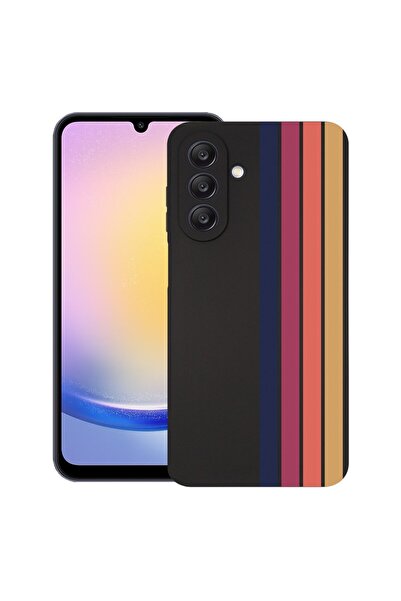 bestcase Husă pentru Samsung Galaxy A36, Linii Retro, Silicon subțire de 0.8M...