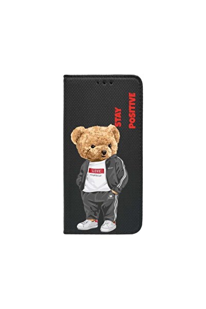 bestcase Θήκη τύπου κάρτας συμβατή με Samsung Galaxy M15 5G, Stay Positive - ...