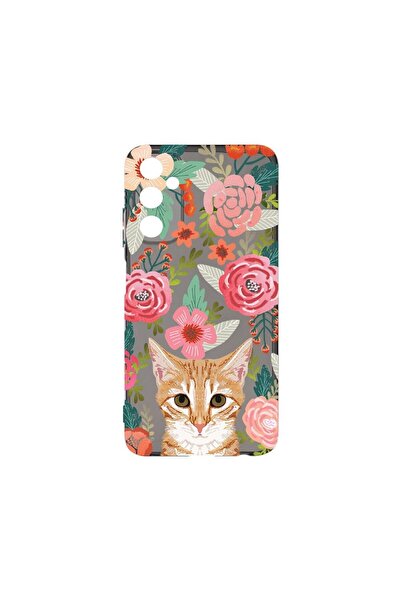 bestcase Θήκη Σιλικόνης Γραφίτη 1.5MM, Συμβατή με Samsung Galaxy A25, Γάτα κα...