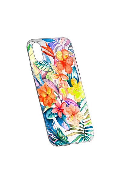 bestcase Προστατευτική θήκη, Τροπικά Λουλούδια, για Apple iPhone XS Max, ανθε...