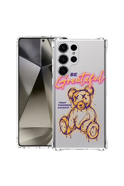 bestcase Husă pentru Samsung Galaxy S25 Ultra, Antișoc 1.5MM, Ursuleț de pluș...