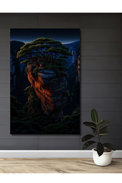 Teona Ahşap Διακοσμητικός πίνακας ζωγραφικής σε ελαιογραφία με τον Δέντρο της...