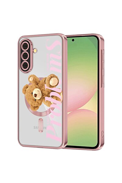 bestcase Θήκη MagSafe Πολυτελείας, Συμβατή με Samsung Galaxy S25 Plus, Αρκουδ...