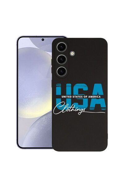 bestcase Θήκη για Samsung Galaxy S25, Premium Λεπτή Σιλικόνη 1.2MM, ΗΠΑ, Εσωτ...