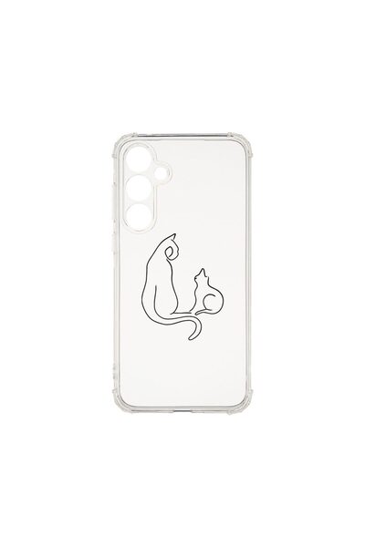 bestcase Θήκη για Samsung Galaxy A16, Αντικραδασμική 1.5MM, Αφηρημένη Γάτα, Α...