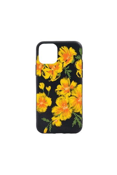 bestcase Θήκη Σιλικόνης με Λουλούδια, Παστέλ χρώματα, συμβατή με Apple iPhone...