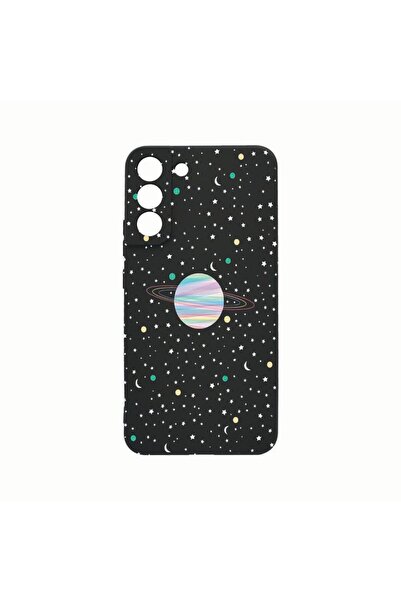 bestcase Θήκη Σιλικόνης, Συμβατή με Samsung Galaxy S21, Σχέδιο Σύμπαν, Πλανήτ...