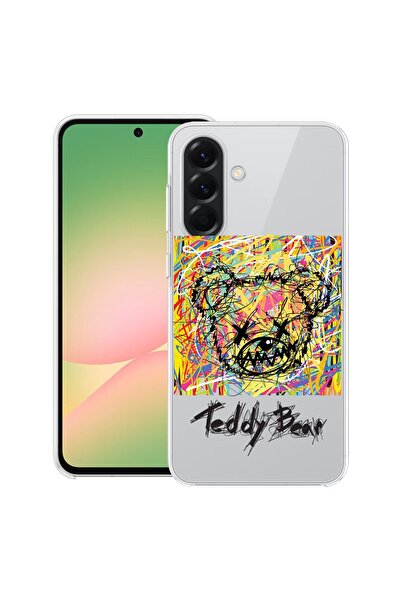 bestcase Θήκη για Samsung Galaxy A17 5G με Αφηρημένο Σχέδιο Αρκουδάκι, Διαφαν...