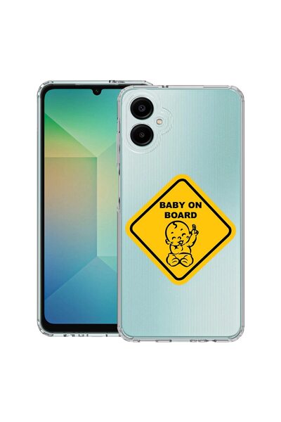 bestcase ¬Æ Husa pentru Samsung Galaxy A06 5G, Anti Shock 1.5MM, Baby On Boar...