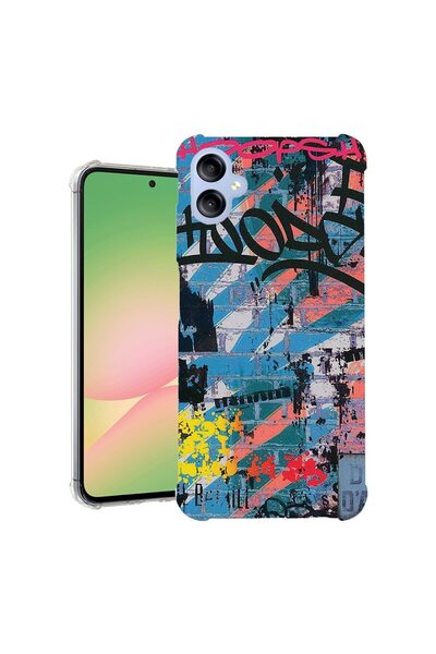 bestcase ¬Æ Husa compatibila Samsung Galaxy A06 4G, Anti Shock 1.5MM, Graffit...