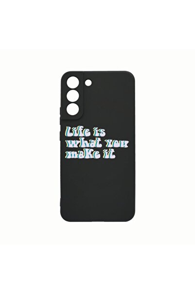 bestcase Θήκη σιλικόνης, Συμβατή με Samsung Galaxy S21, Η ζωή είναι αυτό που ...