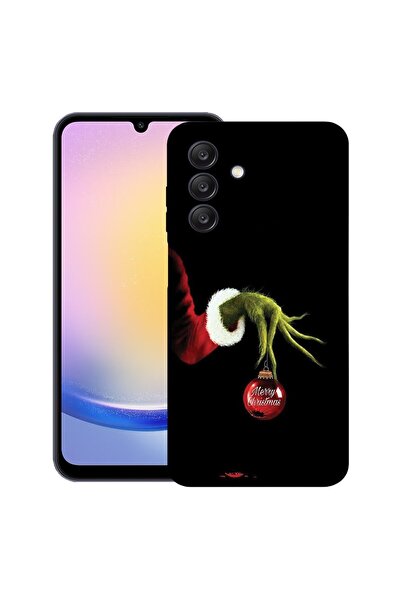 bestcase Husă pentru Samsung Galaxy A36, Xmas Grinch, Silicon subțire de 0.8M...