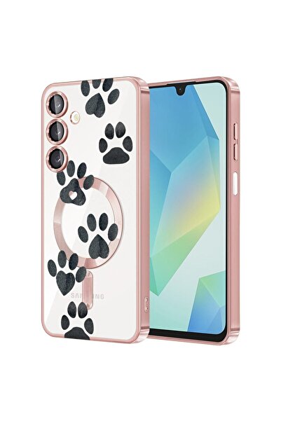 bestcase Πολυτελής Θήκη MagSafe, Συμβατή με Samsung Galaxy A56, Σχέδιο Πατούσ...