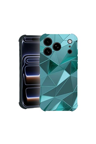 bestcase Husa TPU Pro Shock Compatibila cu Apple iPhone 17 Pro, cu Design Gre...