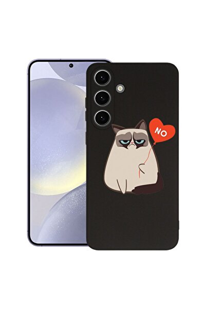 bestcase Калъф за Samsung Galaxy S25, Премиум тънък силиконов 1.2ММ, Meme - G...
