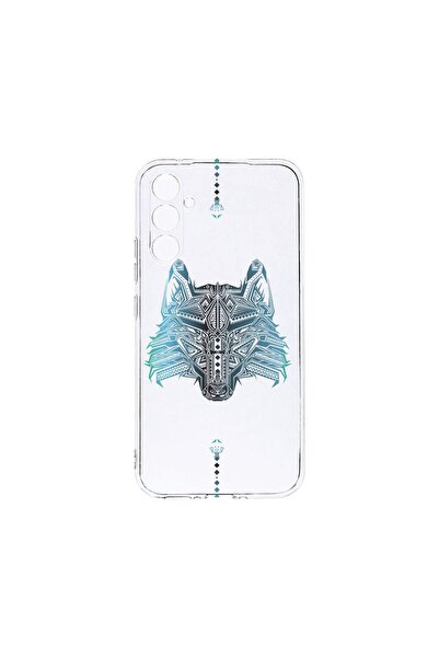 bestcase Διαφανής Θήκη Σιλικόνης 2MM, Συμβατή με Samsung Galaxy A34, Wolf, Αν...