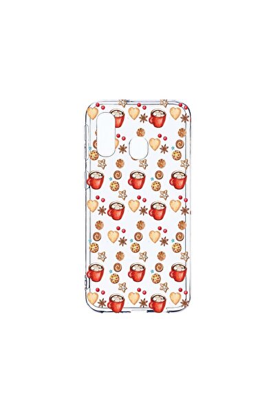 bestcase Διαφανής Θήκη Σιλικόνης 2MM, Συμβατή με Samsung Galaxy A40, Χριστουγ...