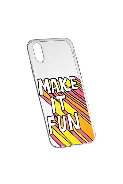 bestcase Προστατευτική θήκη με μήνυμα  "Make It Fun ", για Apple iPhone XR, α...