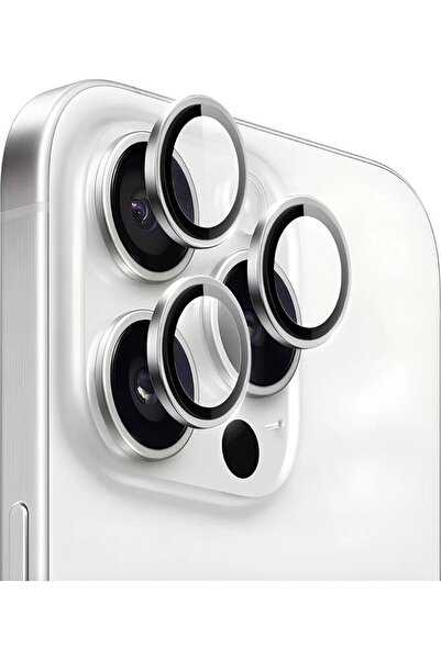 PiyasaSepeti Camera Protection Lens with Metal Frame for Apple iPhone 16 Pro ...