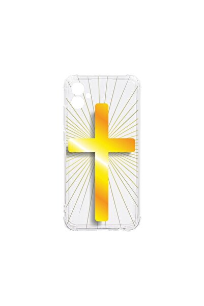 bestcase Husa Antișoc 1.5MM, Compatibilă cu Samsung Galaxy A05, Golden Cross,...