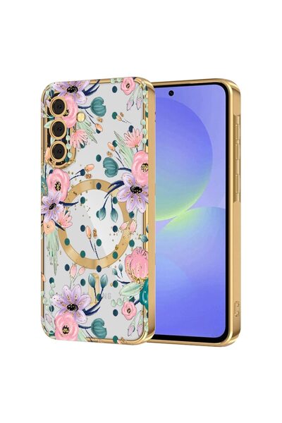 bestcase Πολυτελής Θήκη MagSafe, Συμβατή με Samsung Galaxy S25 Plus, Πολύχρωμ...