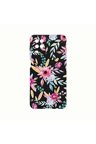 bestcase Θήκη Σιλικόνης, Συμβατή με Samsung Galaxy A12, Χαρούμενα Λουλούδια, ...